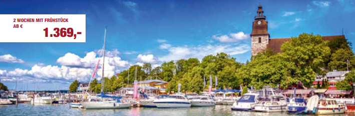 Die grosse Finnlandrundreise mit Pkw oder Motorrad Die grosse Finnlandrundreise mit Pkw oder Motorrad